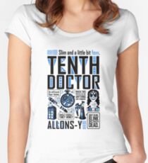 The Tenth Doctor Women's Fitted Scoop T-Shirt