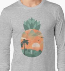 Camiseta de manga larga Oro tropical