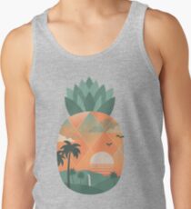 Camiseta de tirantes Oro tropical