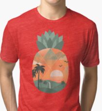 Tropical Gold Tri-blend T-Shirt