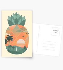 Tropical Gold Postcards