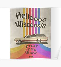 Hello Wisconsin Poster