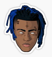 XXX Tentacion Tribute Head RM Sticker