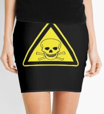 Skull and Crossbones Mini Skirt