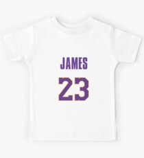 LeBron James Lakers Jersey 3 Kids Tee