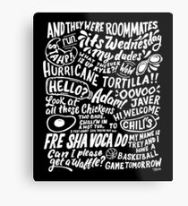 Vine App Art Metal Print
