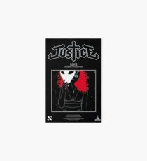 Justice Live Poster Art Board