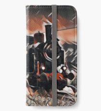 Full Steam - The Vintage Train iPhone Wallet/Case/Skin