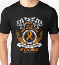 A Single Person My World! Self Injury Awareness Unisex T-Shirt
