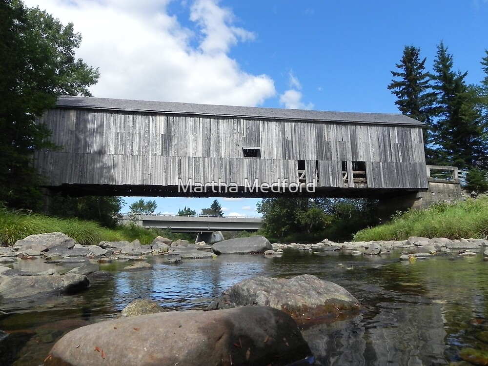 "Moosehorn Creek Bridges" by Martha Medford Redbubble