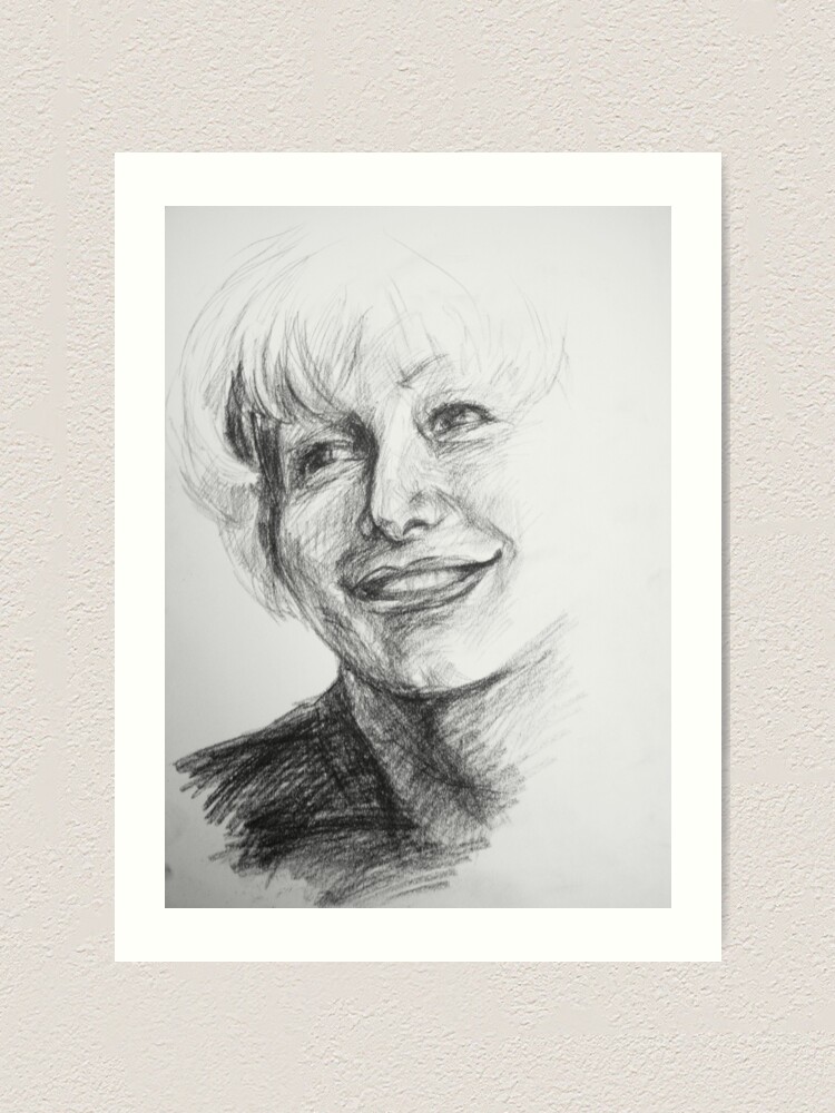 Alternate view of Galina Art Print
