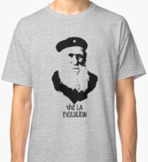 Charles Darwin - Vive la Evolucion! Classic T-Shirt