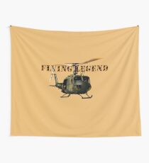 Helicopter Huey Wall Tapestry