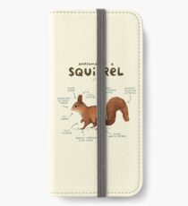 Anatomie eines Eichhörnchens iPhone Flip-Case/Hülle/Skin
