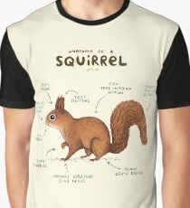 Anatomy of a Squirrel Graphic T-Shirt