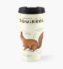 Anatomy of a Squirrel Travel Mug