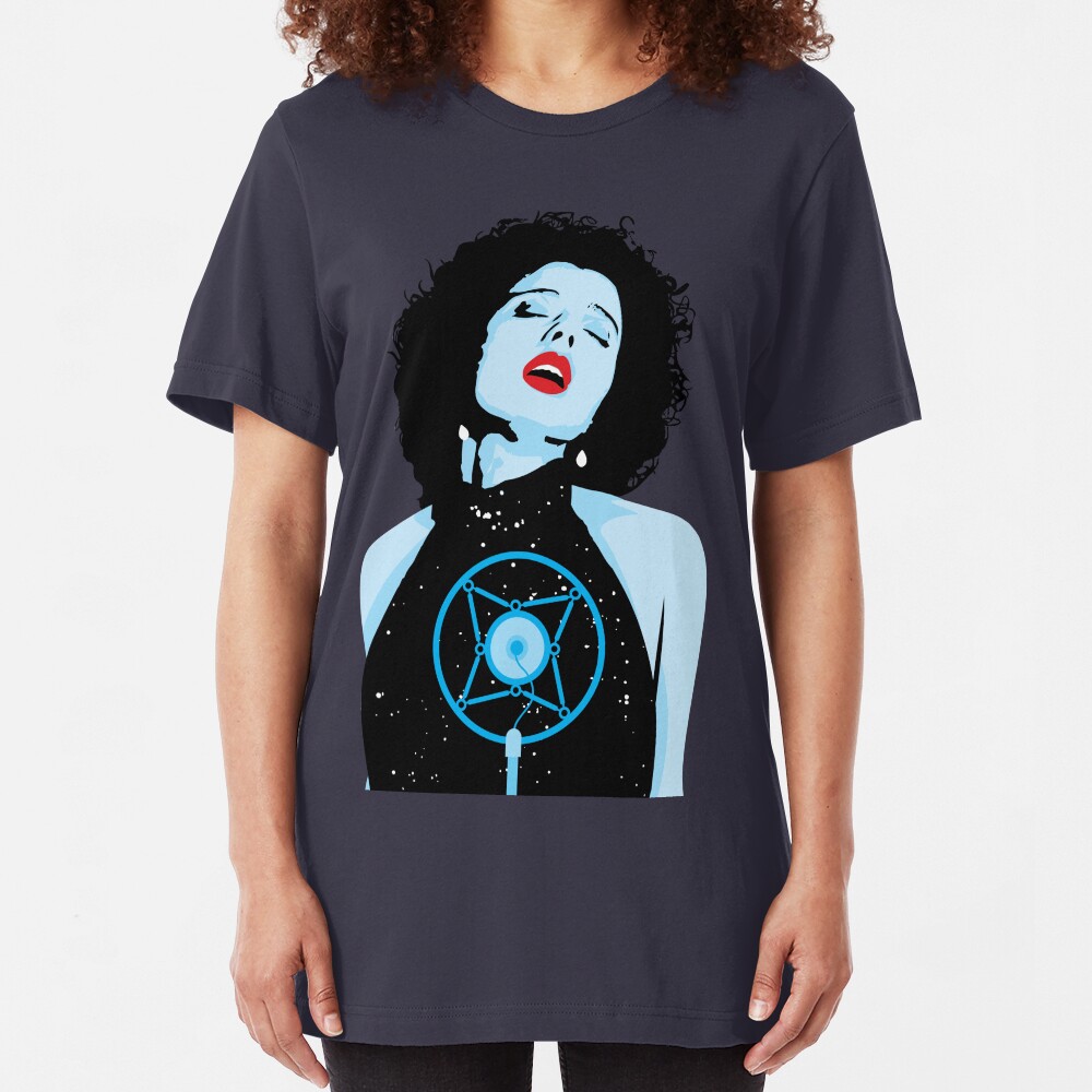 Blue Velvet - Isabella Slim Fit T-Shirt