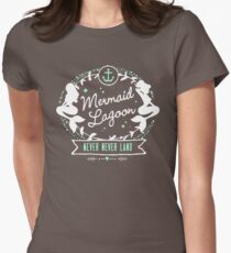 Mermaid Lagoon // Never Land // Peter Pan Women's Fitted T-Shirt