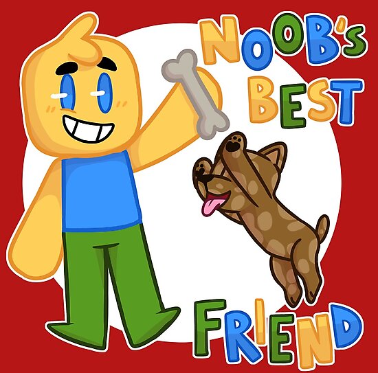 Noob S Best Friend Roblox Noob With Dog Roblox Inspired T Shirt - noob s best friend roblox noob with dog roblox inspired t shirt