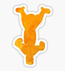 Tiger Inspired Silhouette Sticker