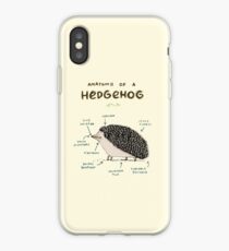 Vinilo o funda para iPhone Anatomía de un erizo