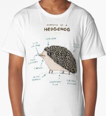 Anatomy of a Hedgehog Long T-Shirt
