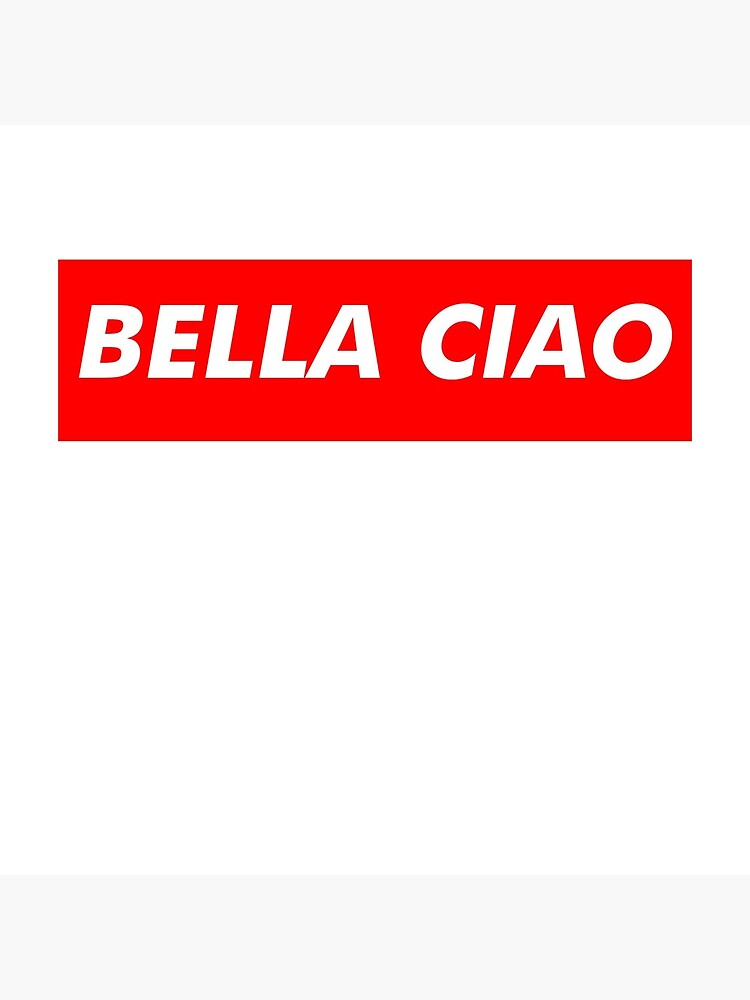 Haus Des Geldes Bella Ciao Grusskarte Von Kannway Redbubble