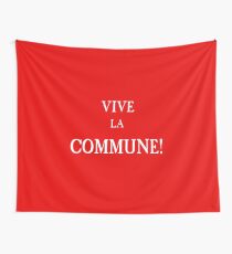 Flagge der Pariser Kommune Wandbehang