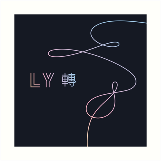 Lámina artística «BTS LOVE YOURSELF TEAR ALBUM COVER» de