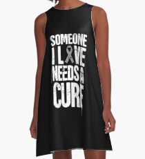 Love - Aphasia Awareness Gift A-Line Dress