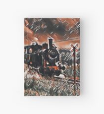 Full Steam - The Vintage Train Hardcover Journal