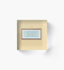 localhost sweet localhost Acrylic Block