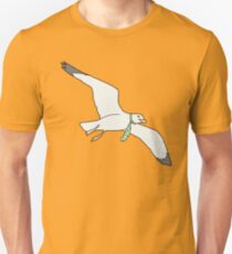 Krawatte Möwe Unisex T-Shirt
