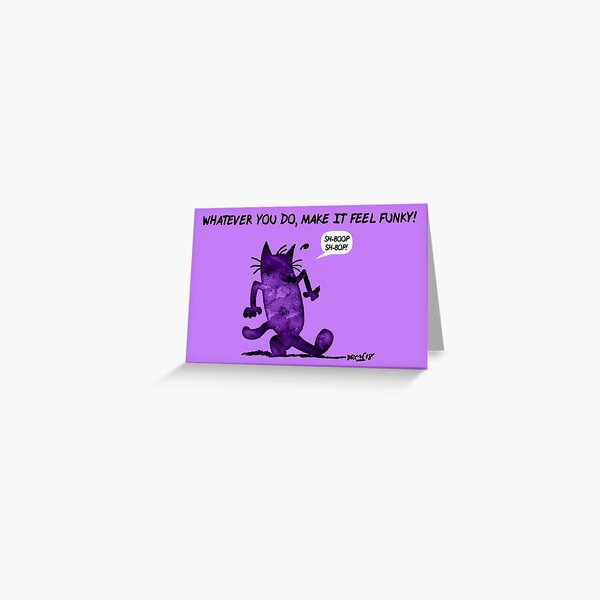 Make It Funky Greeting Card