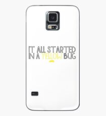 In A Yellow Bug Case/Skin for Samsung Galaxy
