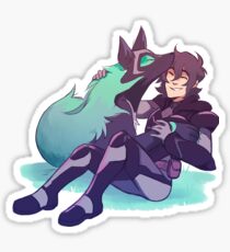 Cosmic Wolf Sticker