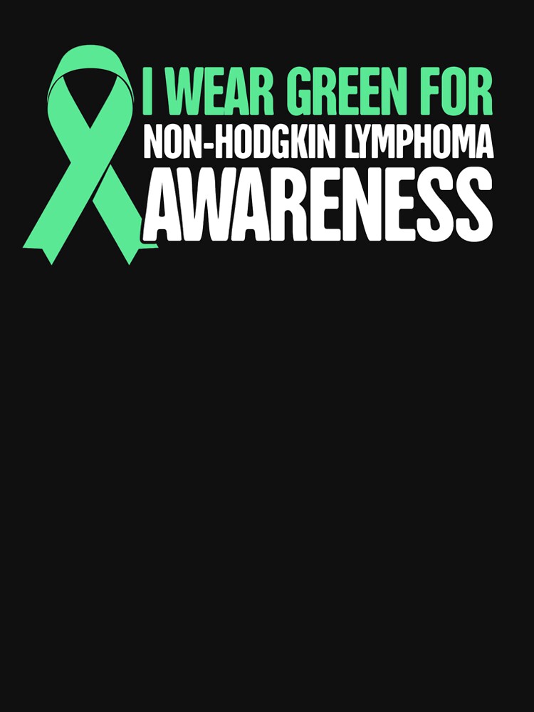 "Ribbon NonHodgkin's Lymphoma Awareness" Tshirt by EMDdesign