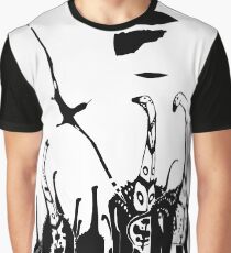 Buzzed - azhdarchid pterosaur and sauropods Graphic T-Shirt
