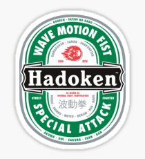 Hadoken Beer Sticker