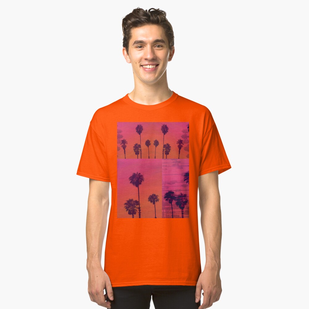Santa Monica Palms Patch Classic T-Shirt