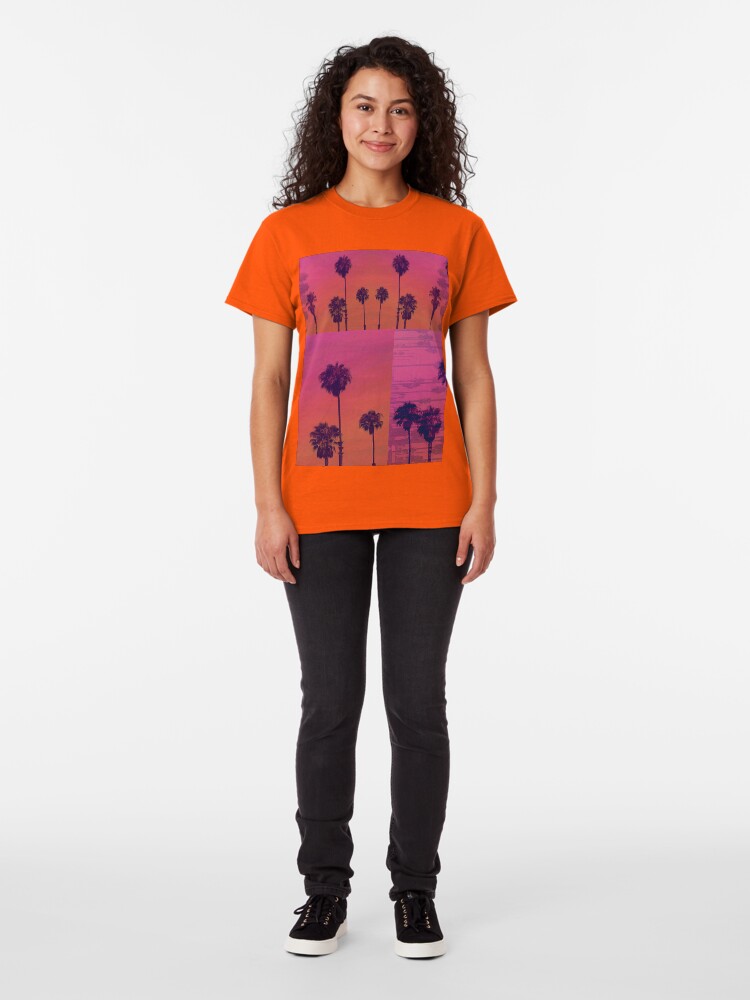 Alternate view of Santa Monica Palms Patch Classic T-Shirt