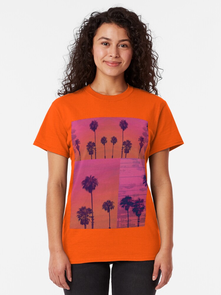 Alternate view of Santa Monica Palms Patch Classic T-Shirt