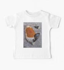 Lichen Brindled Heart Baby Tee
