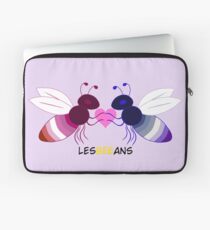 Lesbeeans FemmexButch bee (by request) Laptop Sleeve