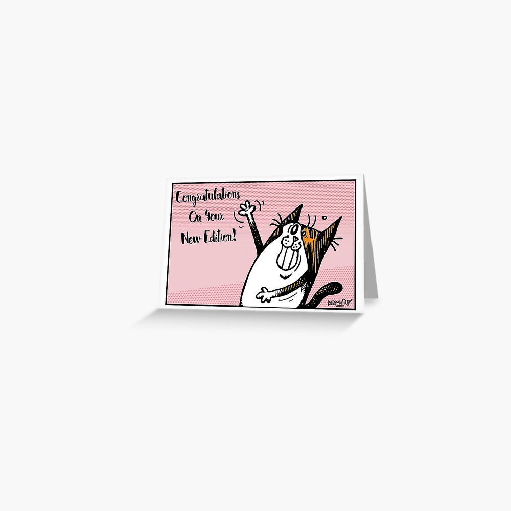 Congratulations: It's A Girl! Greeting Card