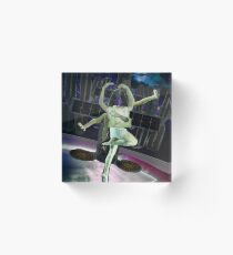 Satelite Girl (Eight Arms alt) Acrylic Block