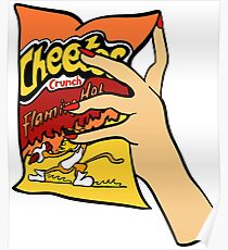 Flaming Hot Cheetos Poster