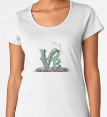 LOVE Sculpture Women's Premium T-Shirt