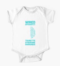 Wired - Tourette Syndrome Awareness Gift One Piece - Short Sleeve