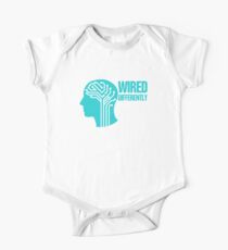 Wired - Tourette Syndrome Awareness Gift One Piece - Short Sleeve